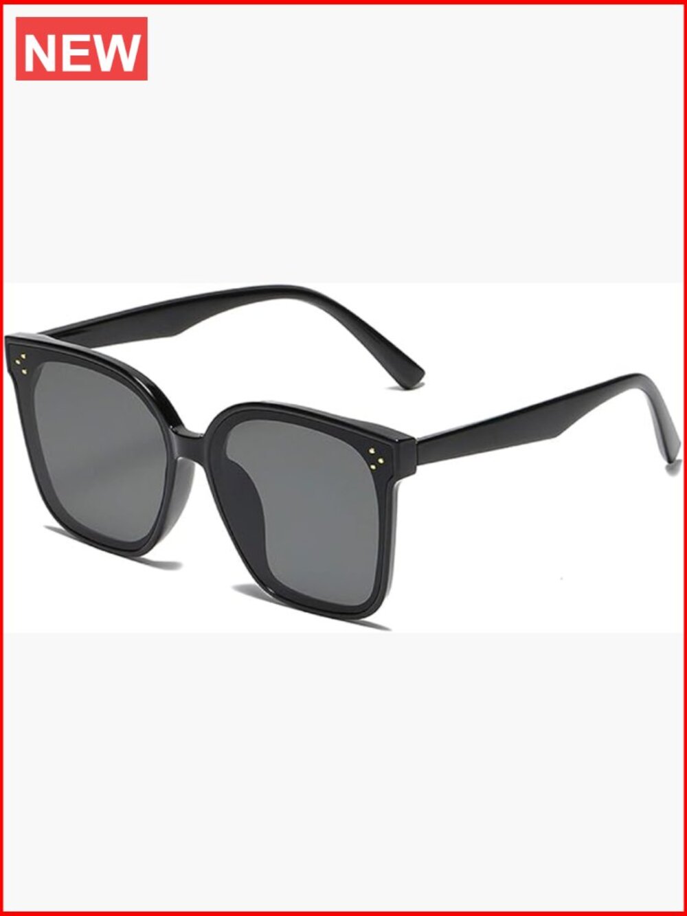 Oversized Polarized Sunglasses Uv400 Protection Retro Wrap Around